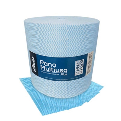 Pano Multiuso - (perfex) - Nobre (30cm X 300m)/ Azul 