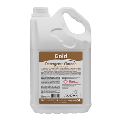Detergente Gold Clorado - Audax 05 litros