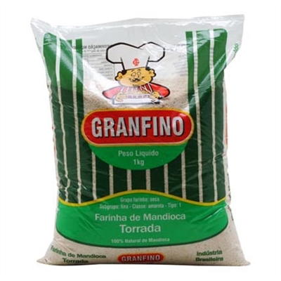 Farinha de Mandioca Torrada - Granfino 1kg