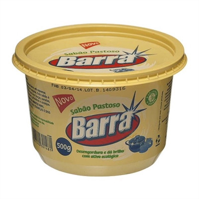 Sabão Pastoso 500g - Barra
