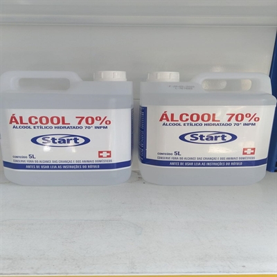 Álcool 70% - Start 05 litro