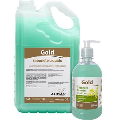 Sabonete Líquido Gold Erva-Doce 500ml/pump - Audax